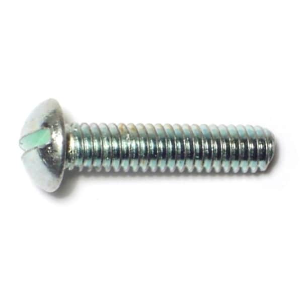 Midwest Fastener #5-32 x 3/4 in Slotted Round Machine Screw, Zinc Plated Steel, 60 PK 61388 - main